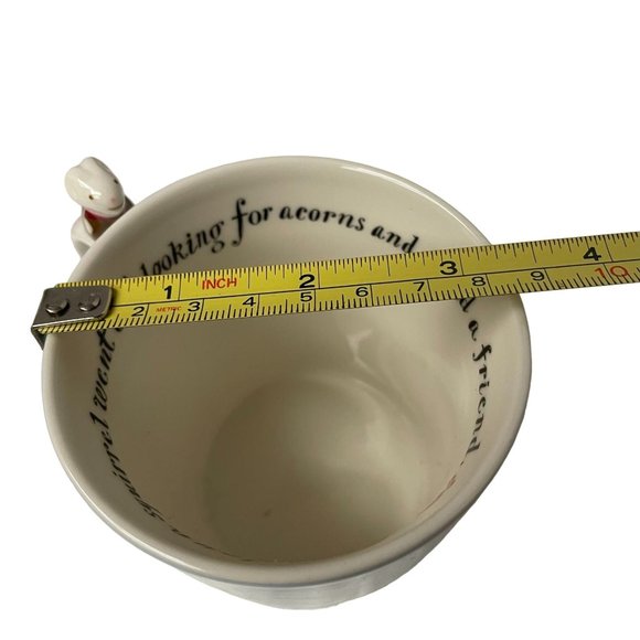 STARBUCKS Christmas Mug Huxley Mouse Squirrel Winter Coffee Tea 2010 Bone China - Picture 14 of 14